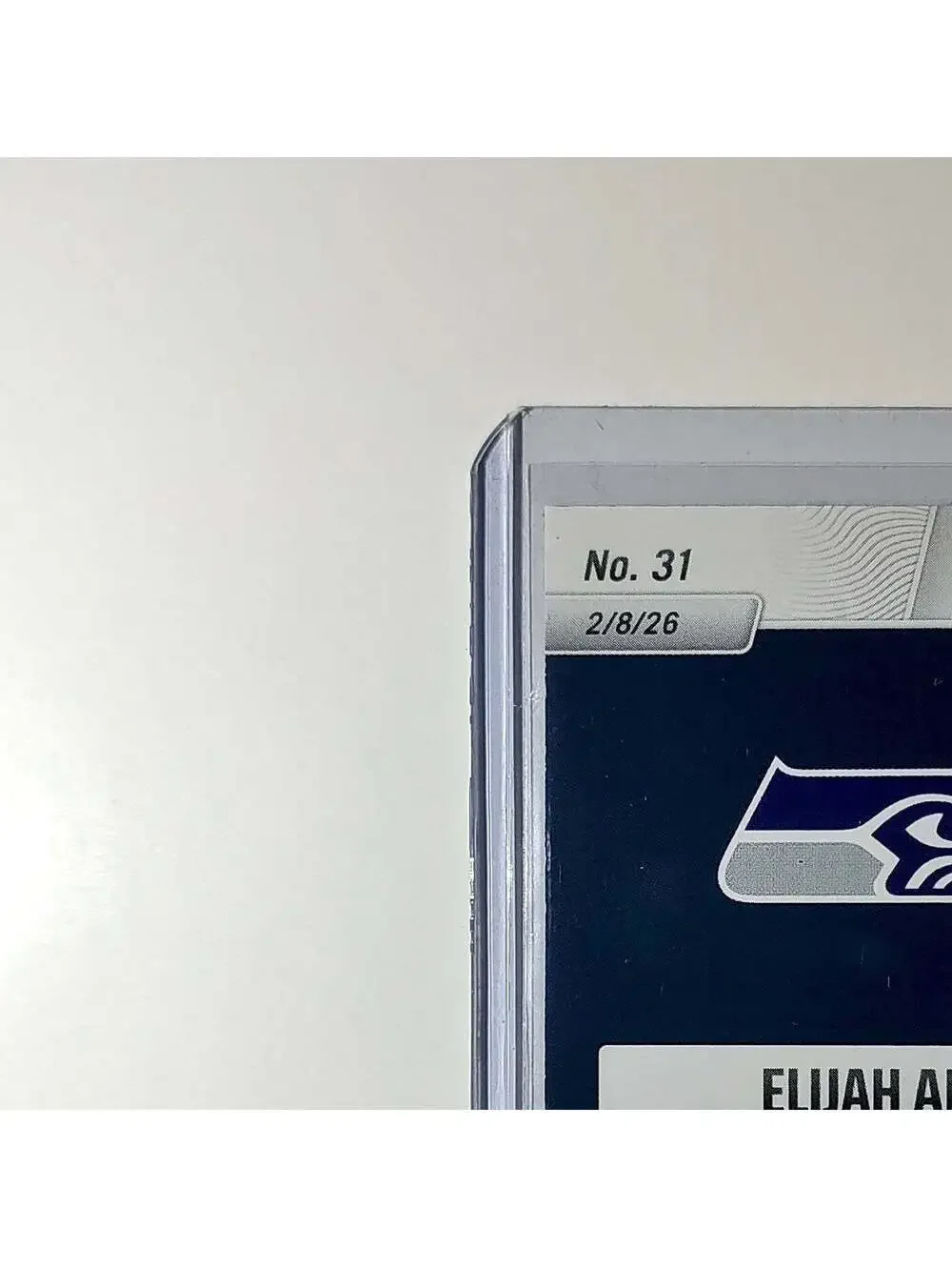 Elijah Arroyo 2026 Panini NFL Super Bowl LIX Champions #31 Card Seattle Seahawks